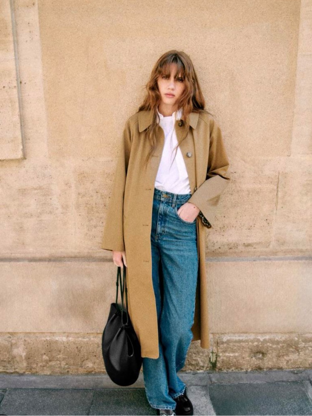 Sezane Clyde coat size 36